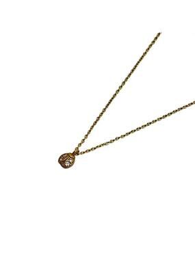 Hum 18K Yellow Gold Diamond Necklace #281163H81B
